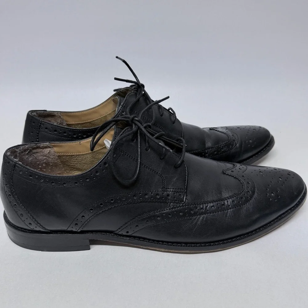 Florsheim black leather